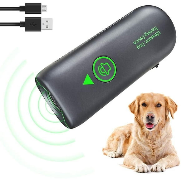 Anti Barking Device, Ultrasonic Dog Bark Control Device Handheld Anti Barking Deterrent Waterproof Stop Barking Dog Anti-bark Stopper Led Indicate Ind