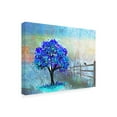 thumbnail image 2 of Ata Alishahi 'Blue Tree' Canvas Art, 2 of 3