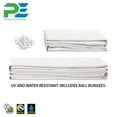 thumbnail image 4 of King Canopy 10' x 27' Carport Canopy Sidewall Kit w/ Flaps, 4 of 7