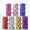 thumbnail image 5 of 24 bolas navideñas de 3 cm para adornos de árbol de Navidad, colgantes para árbol de Navidad, decoración para fiestas en el hogar, Año Nuevo 2024, Navidad, 5 of 5