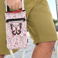 thumbnail image 3 of COEQINE Butterfly Floral Crutch Case Crutch Bag Pouch with Water Bottle Lightweight Crutch Pouch Broken Foot Underarm Crutch Pouch Crutch Storage Case for Women Girls, 3 of 7