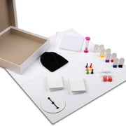 Madanar Blank Create Your Own Board Game Kit DIY 143 Piece Set