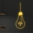 thumbnail image 2 of Handmadetneonsign Custom Hanging Lightbulb Neon Sign, Lighting Bulb Neon Light, Lamp Moment Led, 2 of 5