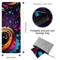 thumbnail image 4 of Musical Note Yoga Towel with Storage Bag, 72.8"x26.8", Suitable for Yoga, Pilates, Fitness, etc. - Yoga Towels, Yoga Blankets, Gym Towels, 4 of 6