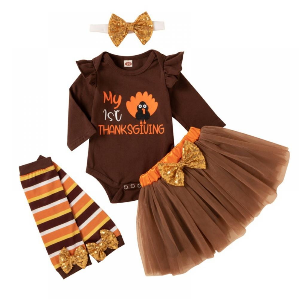 newborn girl thanksgiving outfit