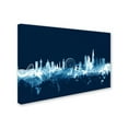 thumbnail image 2 of Trademark Fine Art "London England Skyline Navy" Canvas Art by Michael Tompsett, 2 of 3