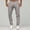 Grey, variant on UANWENN Slim Waist Full Trousers Men's Casual Solid Mid Pocket Length Fashion Pant Men's Pants Pole Sweat Pants Boy Glitter Chinos Pants Men Slim Fit 4 Year Boy Sock Big Tall Sports M Apparel Boys