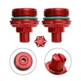 thumbnail image 4 of 2X Vis de Réglage de Précharge de Fourche Rouge Mt 03 19-23 pour Yamaha Mt-03, 4 of 5