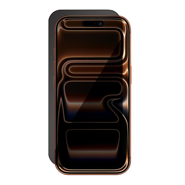Onn Premium Privacy Scratch-and Impact-Absorbing Tempered Glass Screen Protector iPhone 17 Pro Max