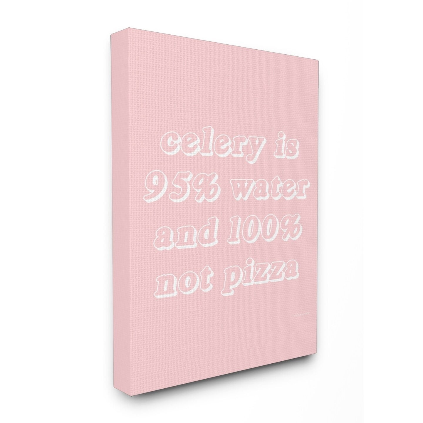 The Stupell Home Decor Collection Celery Pizza Wall Art