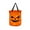 Black, variant on LHWEN LED Light Halloween Candy Bags Reusable Light Up Pumpkin Bucket Trick Or Bags Multi Purpose Kids Halloween Supplies Party Decorations Glow in the Dark Candy Bucket Large Capacity Tote Bag