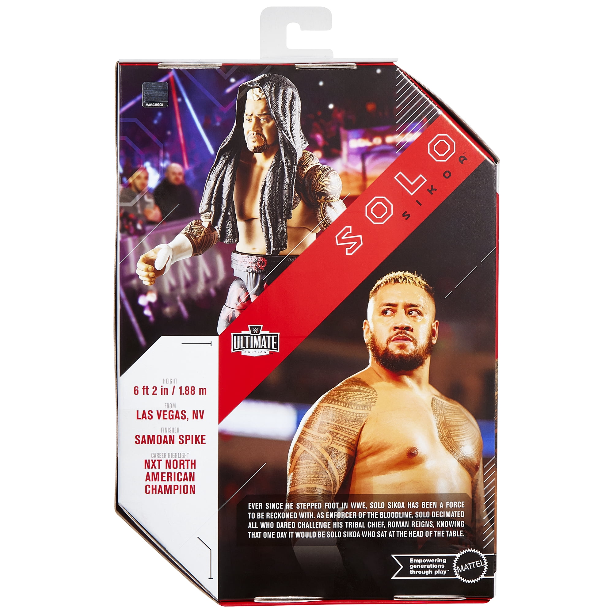 Solo Sikoa - WWE Ultimate Edition 24 Mattel WWE Toy Wrestling Action Figure
