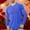 Blue, variant on Green Mens Shirts Pajama Long Sleeve Valentine's Day T Shirt Lounge Fitness Pullover Graphic Tees Men L