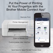 Brother MFC-J1205W INKvestment Wireless Multi-Function Three-in-one Color Inkjet Printer