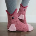 thumbnail image 2 of Croc Socks Women, Alligator Socks, Novelty Knit Crocodile Socks, Funny Animal, 2 of 4
