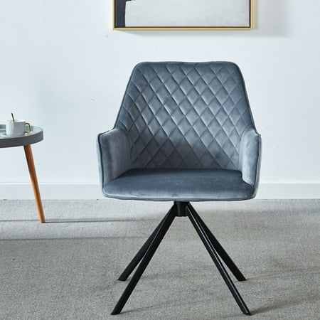 blue upholstered chair with metal product