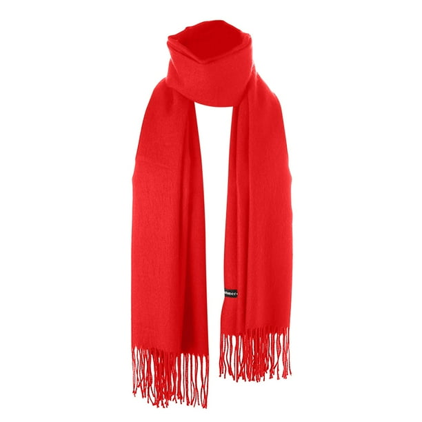 Imitación Bufanda 35cm Color Lana Borlas Bufanda Espesa Otoño e Invierno
