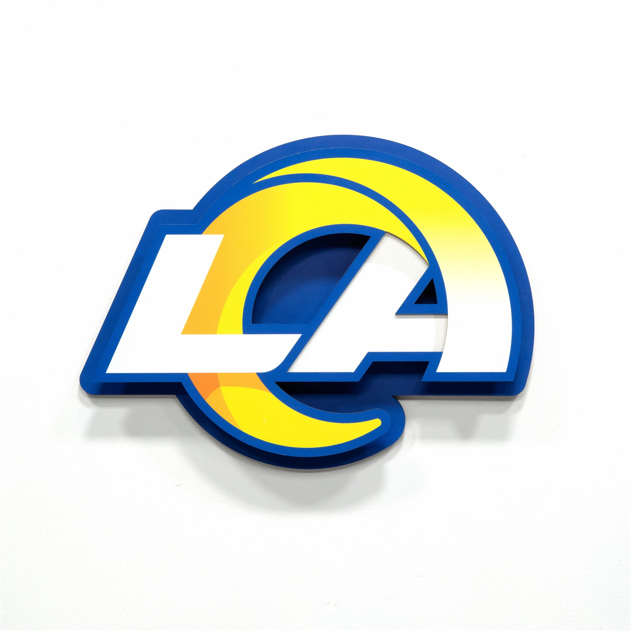 YouTheFan NFL Los Angeles Rams 3DX Die Cut Wall Art