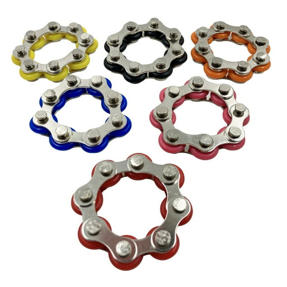 Fidget Chain Toy Stress Relief Chain Relief Bike Chain Toys for Autism Stress and Anxiety Relief