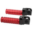 thumbnail image 4 of Front Footpegs, High Strength Antislip Rider Footpegs Anodized  For Motorcycle Red,Black,Grey, 4 of 8