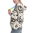 thumbnail image 2 of Kdxio Snake Print Womens Oversized Hoodies Sweatshirts Hooded Pullover Tops Sweaters Casual-Medium, 2 of 7