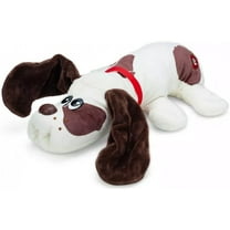 Pound Puppies Classic 80's Collection Cream Puppy with Brown Spots Plush (Poseable Ears)