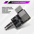 thumbnail image 4 of Extension Module for USB2RIG Radio USB Sound Card Connector Accessories, 4 of 8
