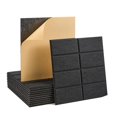 thumbnail image 1 of Paquete de 12 Paneles Acústicos Autoadhesivos de Espuma Insonorizante de Alta Densidad para , Puertas y Oficinas en Casa, Color Negro., 1 of 8