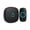 A001- Black, variant on Wireless Doorbell Chime with Blue Light Indicator, Long Range Battery Operated Doorbell Receiver, Adjustable Volume & Mute Mode, Call Button for Elderly Home Caregiver Monitoring