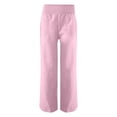 thumbnail image 4 of BJUTIR Pants For Women Pleats High Waisted Straight Pants Wide Leg Pants Casual Loose Trousers, 4 of 4