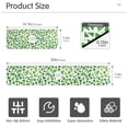 thumbnail image 3 of Yayeee Faucet Mat for Kitchen Sink 30" Diatomite Long Splash Guard Pad, Green Dot Triangles Pattern, 2 Pack, 3 of 7