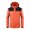 Orange, variant on YanHoo Men's Jackets Rain Jacket Waterproof With Hooded Hiking Coat Casual Lightweight Windbreaker Light Jacket for Teens