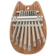 thumbnail image 4 of Mini piano de pulgar Kalimba de 8 tonos, regalo para niños, instrumentos de ocio al aire libre, forma de oreja de gato, 4 of 14