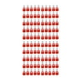thumbnail image 4 of Terminal de tubo aislado 100PCS Terminal de tubo redondo aislado Conector de crimpado de cobre para cable eléctrico 8AWG E10-12, 4 of 8