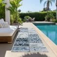 thumbnail image 6 of Addison Rugs Chantille Indoor/Outdoor Transitional Panel Denim Washable Runner Rug, 2'3" x 7'6", 6 of 6