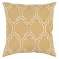 thumbnail image 1 of Surya Skyline Poly Fill 20" Square Pillow in Gold and Beige, 1 of 3