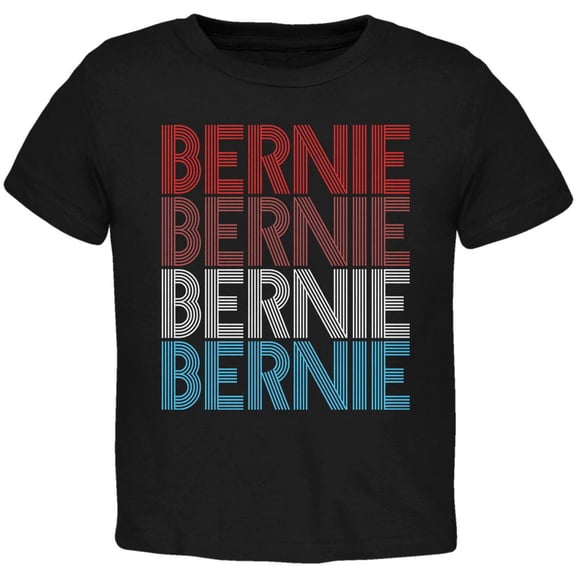 Election 2020 Bernie Sanders Vintage Style USA Toddler T Shirt Black 4T