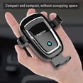 thumbnail image 5 of 15W Auto Cargador Inalámbrico de Coche Rápido Auto Abrazadera Teléfono Soporte de Carga Compatible con Android y IOS Adaptador Inalámbrico de Coche, 5 of 5