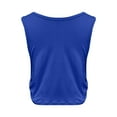 thumbnail image 3 of Posijego Women's Workout Tank Tops Side Adjustable Drawstring Crop Top Sleeveless Workout Running Tank Shirts, 3 of 7