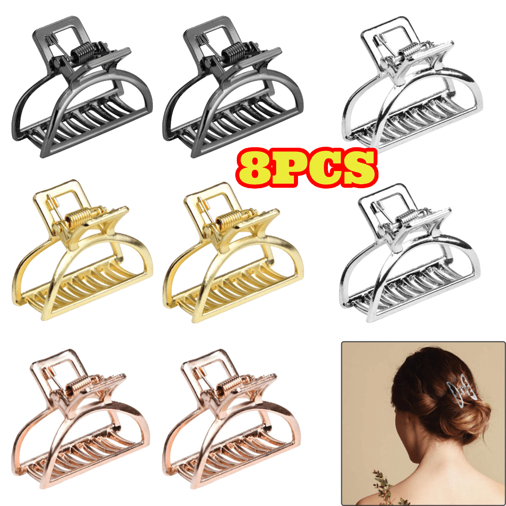 Heavy Duty Metal Hair Clips Large Pack for Thick Hair and Utility Use Amazon.com : 3 Pack Extra-Large Metal Clips for Thick & Long  main image 2
