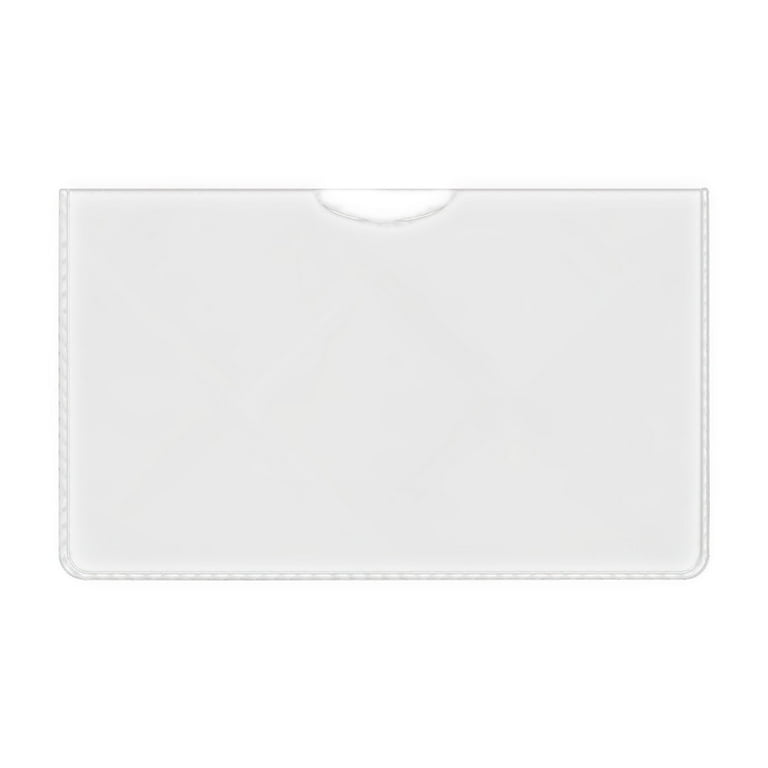plastic card holder sleeves Blue Summit Supplies Baseball Card Sleeves, 900 Pockets, Binder Sheets for Protecting Business Cards, Collector Card Sleeves, 100 Pack