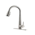 thumbnail image 3 of Cfowner Stainless Steel Kitchen Sink Faucet, Commercial Faucets with Pull Down Sprayer, Single Handle Faucet, Single Hole Deck Mount, 3 of 8