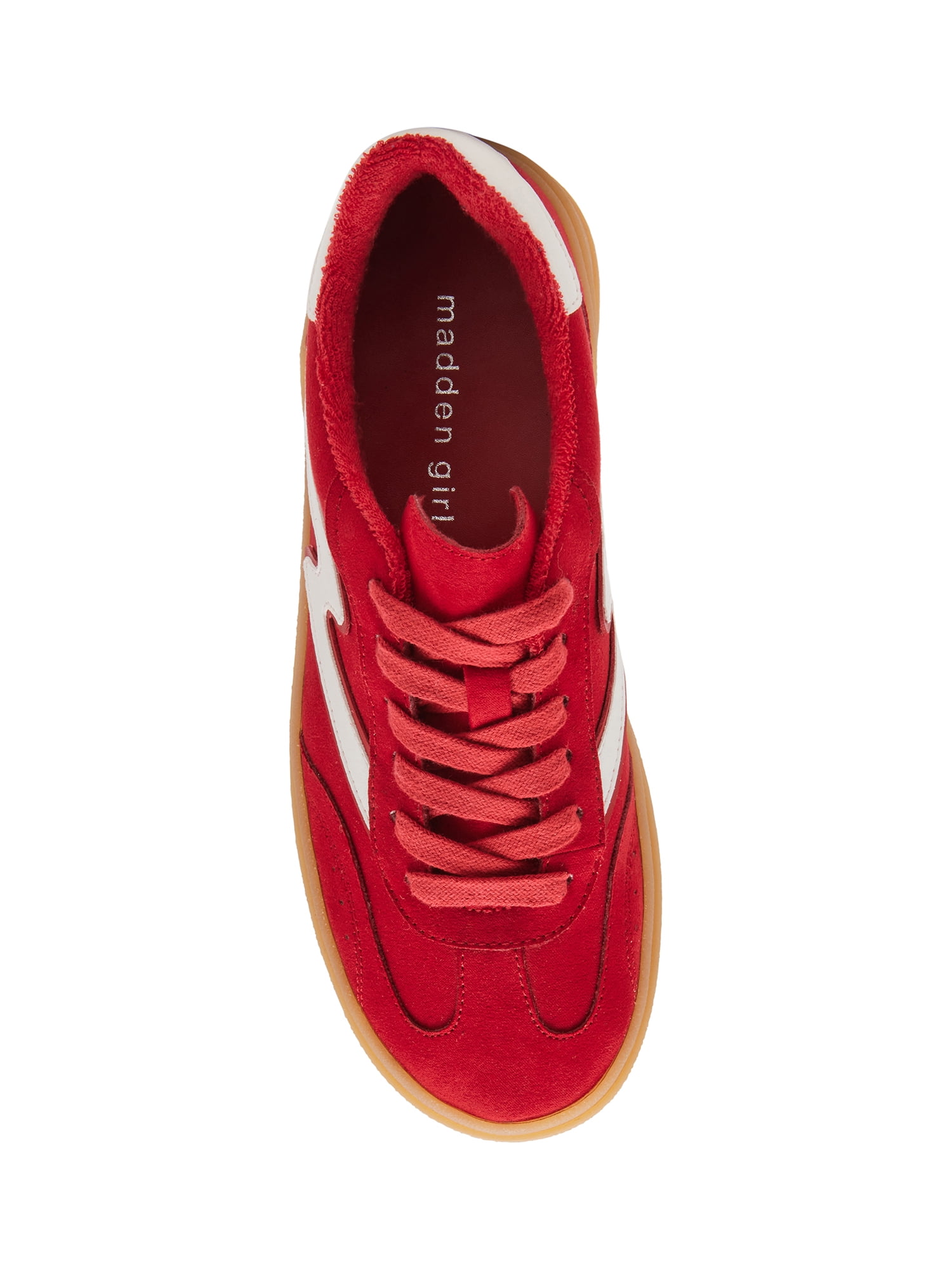 Madden Girl Women's Mightty Gum Sole Lace-Up Platform Sneaker