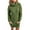 Green, variant on Njoeus Women's Loose Turtleneck Oversized Long Pullover Sweater Dress with Pockets 2023 Fall Winter Casual Short Dresses