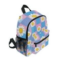 thumbnail image 2 of FORMRS School Backpack with Front Zippered Pocket 12" Student Travel Daypack, Playful Daisy, 2 of 6