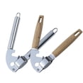 thumbnail image 1 of 2pcs Manual Garlic Press Wood Handle Garlic Crusher for Kitchen Restaurant, 1 of 6