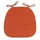thumbnail image 1 of Matsuzay Cojín para silla, y cómodo, desmontable y lavable, antideslizante, para sillas de comedor Decoración del hogar naranja rojizo, 1 of 6