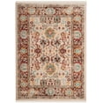 thumbnail image 2 of SAFAVIEH Sutton Sheldon Traditional Area Rug, Ivory/Brick, 5' x 7', 2 of 6