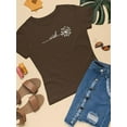 thumbnail image 3 of Wish Dandelion W Hearts T-Shirt Women -Image by Shutterstock, Female Small, 3 of 4