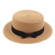thumbnail image 5 of Lazo Fedora Sombrero Transpirable Clásico Gorra Marrón claro Zulema, 5 of 8